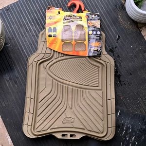 ArmorAll® Tan All-Weather Protection Universal 4-Piece Rubber Floor Mats